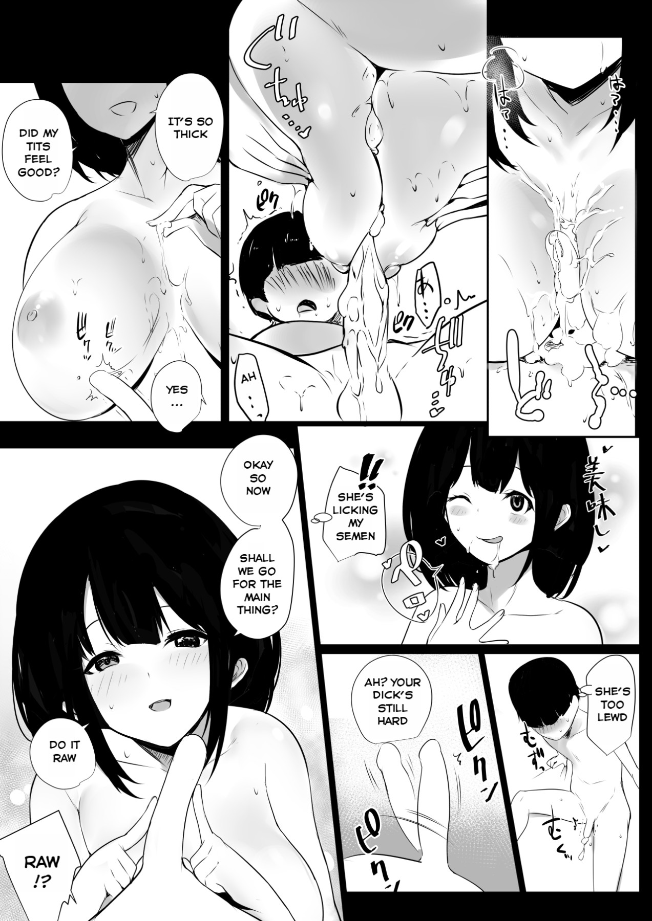 Hentai Manga Comic-I Witnessed The Big Breasted Schoolgirl Who Was Only Nice To Me having Sex With Another Man 3-Read-18